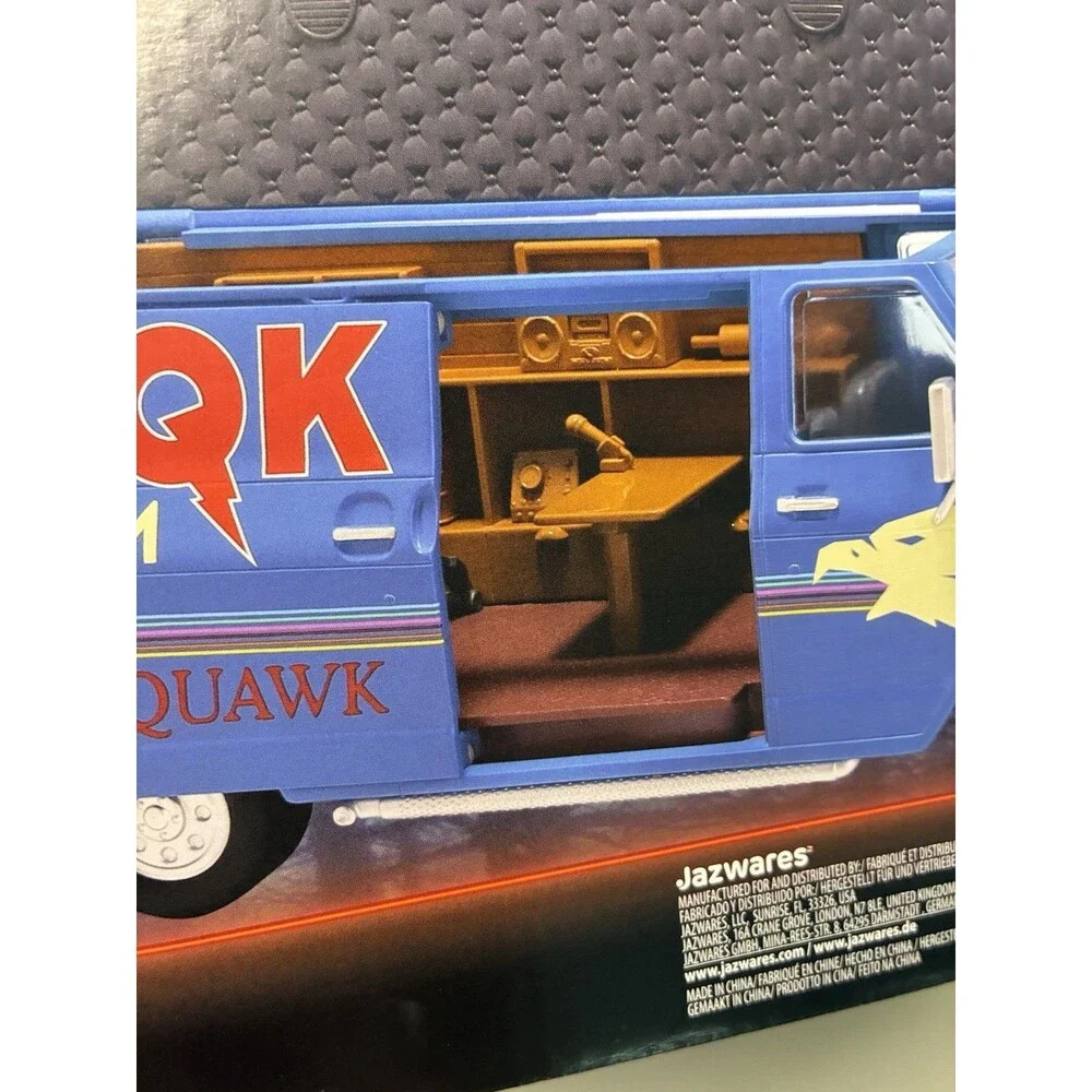 NEW 2025 Stranger Things Season 5 WSQK The Squawk Van Playset + Steve Figure